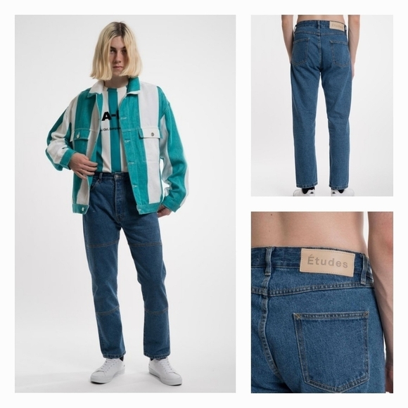 ÉTUDES STUDIO OCORNER‎ STONE JEANS - Picture 1 of 3